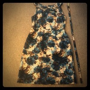 Fall-winter Kate Spade party dress with belt